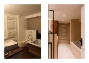 Rénovation salle de bain loft - apres