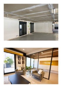 Rénovation complète bureaux Marseille - studio